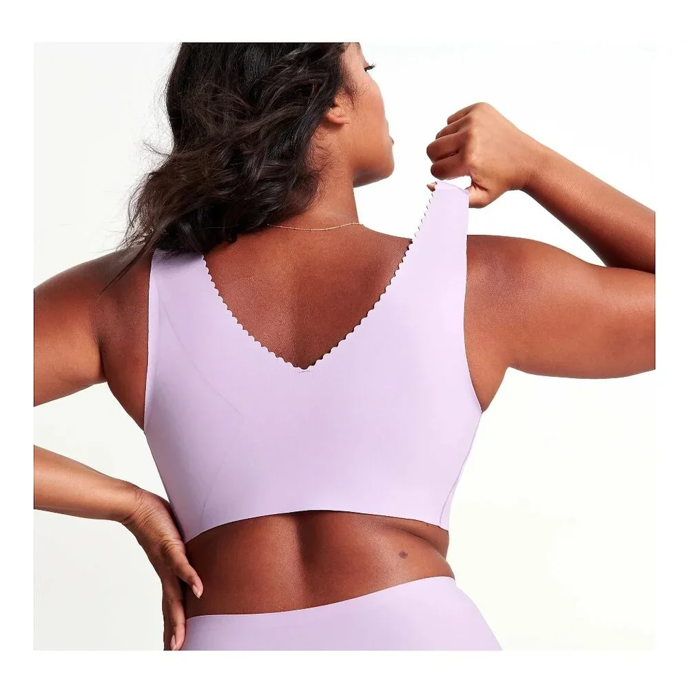 Evelyn & Bobbie Evelyn Seamless Wirefree Bra Clay XL A677303 NEW - Picture 3 of 4